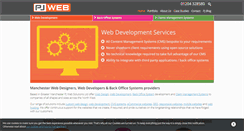 Desktop Screenshot of pjweb.co.uk