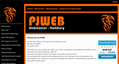 Desktop Screenshot of pjweb.de